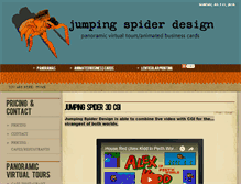 Tablet Screenshot of jumpingspider.com.au